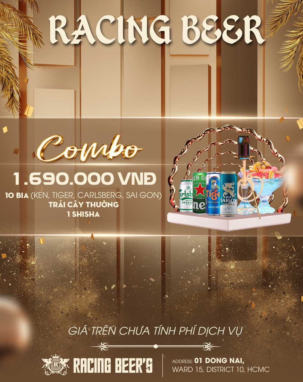 Racing Beer Club | Top Beer Club tại Quận 10 | Đặt Bàn Ngay